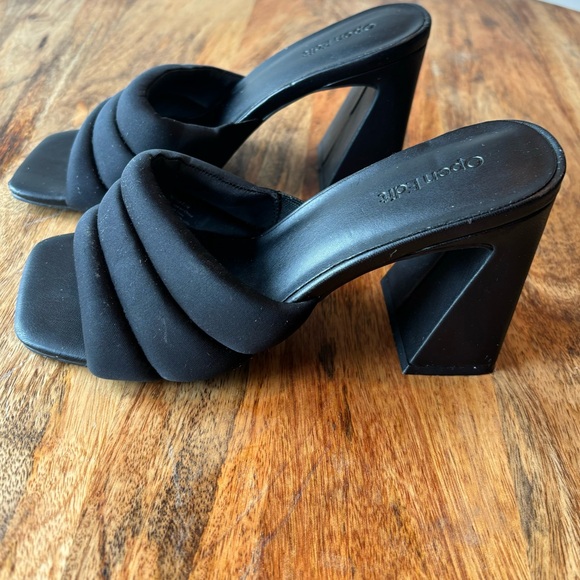 Open Edit Sheena Square Toe Heel - Picture 7 of 12